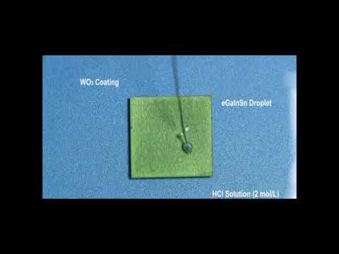 Discoloration Effect and One-Step Synthesis of Hydrogen Tungsten and Molybdenum Bronze