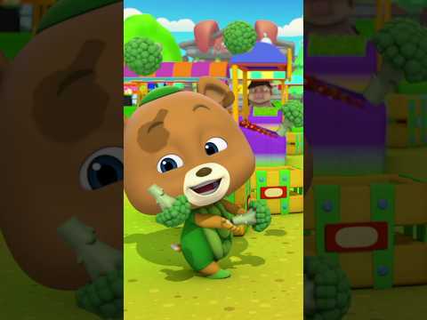 Vegetables Song #shorts #nurseryrhymes #kidssongs #preschool #ytshorts