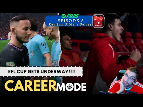 [TTB] #EAFC25 CAREER MODE EP6 - EFL CUP ARRIVES! - TIME FOR SOME TEAM ROTATION!