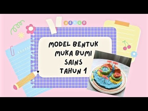 Diorama Bentuk Muka Bumi