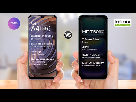 Redmi A4 5g vs Infinix Hot 50 5g || Full Comparison