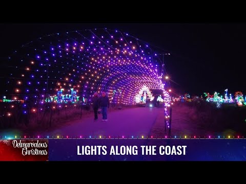 Christmas lights shine bright across Delmarva