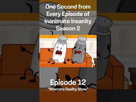 One Second from Every Episode of Inanimate Insanity Season 2 #shorts #inanimateinsanityii