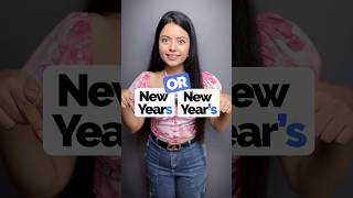 New Years OR Year’s - How To Wish Happy New Year | English Doubts #newyear2025 #newyeargreetings