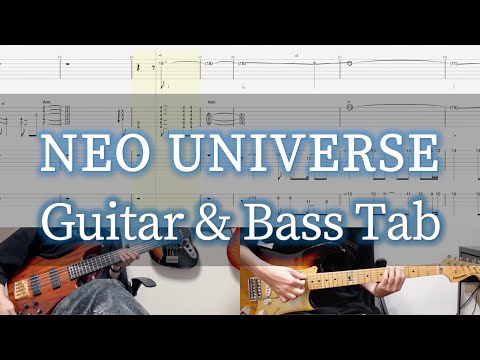 NEO UNIVERSE - L'Arc〜en〜Ciel / Guitar & Bass Tab