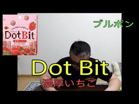 【Dot Bit 濃厚いちご　ドットビットブルボン】食レポ商品紹介