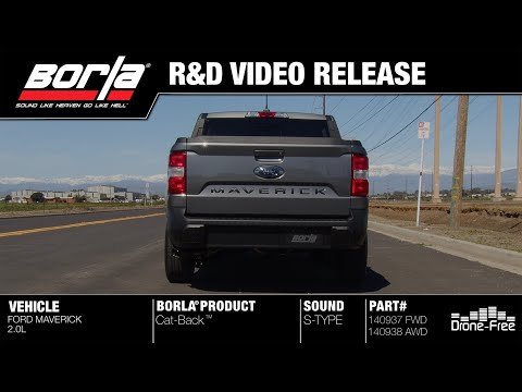 Borla Exhaust for 2022+ Ford Maverick 2.0L