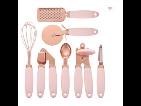 Kitchen Utensil Kitchen Utensils Set Kitchen Gadgets 2021 Rose Gold