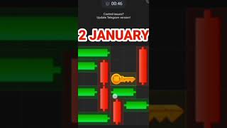 Hamster Kombat today 2 January Mini game key today daily Mini game key today