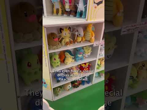 Pokémon PLUSHIE “Museum” in Japan?! #shorts #japan