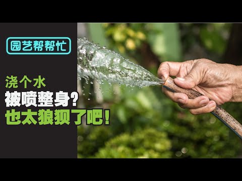 【Baba园艺帮帮忙】真烦！希望拥有一个，在我浇水被喷到整身的时候，悄悄把浇水神器送给我的人！| 花树浇水