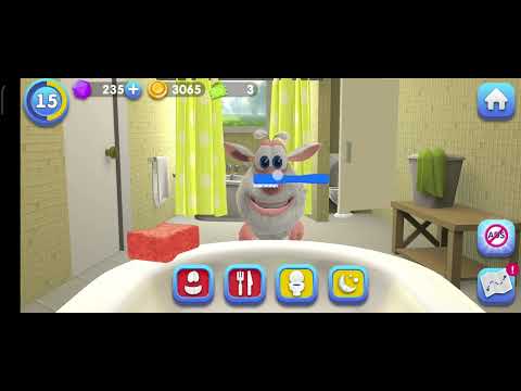 My talking Booba Virtual pet Booba cartoon funny Gameplay booba LeveL 14 + 15