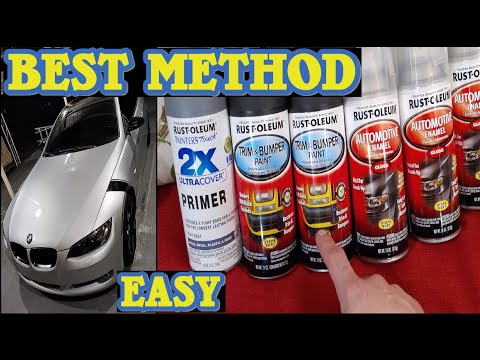 How To Paint A Car | BEST METHOD |  PROFESSIONAL RESULTS AT HOME  | ONLY SPRAY CANS