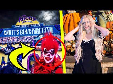 Knott's Scary Farm 2021 All New Mazes! (Haunted House Challenge!)