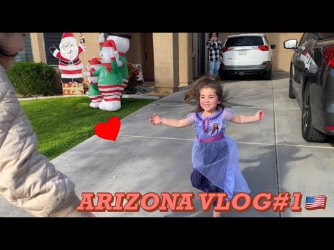 【🇺🇸ARIZONA🌵#1】皆んなと無事再会😍Pickle Ball、HOT TOPIC、Ginger Bread House❤️