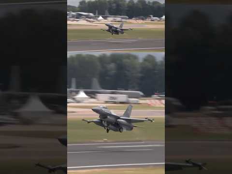 Rarely seen Romanian Air Force F-16 Fighting Falcons