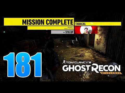 Ghost Recon Wildlands Ep 181 - "Salazar" mission in Tabacal, driving the Death Road