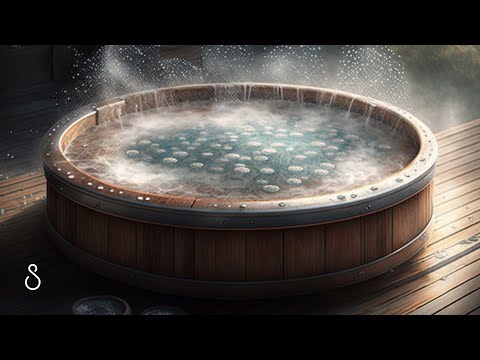 Hot Tub Bubbles | 12 Hours | Black Screen | Sleep In Series