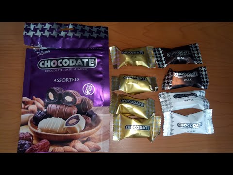 杜拜 Chocodate 椰棗杏仁果什錦巧克力 100g