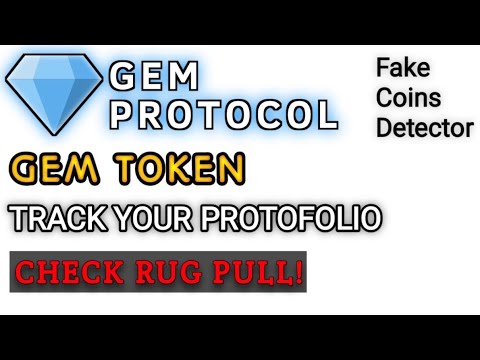 Gem Protocol Token - New Token to detect Rug Pull / Scams in Crypto Market -How to use Rug Checker?