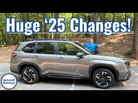 What's New - 2025 Subaru Forester - Huge Changes & Upgrades!