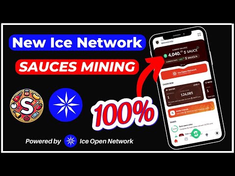 Sauces Mining App || New Ice Mining Project || Ice Open  Network #saucemining #ice #sauces