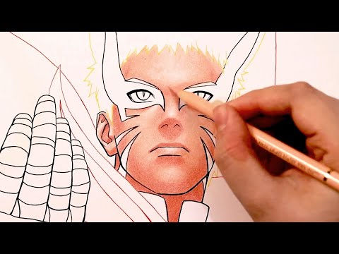 Real Time Drawing - Naruto Baryon Mode