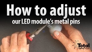 Malibu LED-8301-9601-01 LED module pin adjustment by Total LED Malibu Lighting