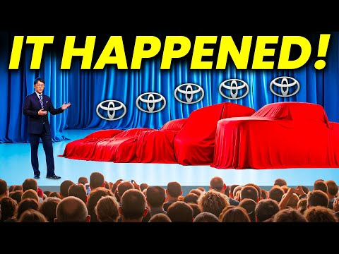 Toyota CEO Announces 5 New Car Models For 2025 & SHOCKS The Entire Industry!