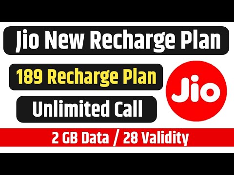 Jio 189 Plan Details || 189 Jio Recharge Plan 2024 || Jio Unlimited data plan