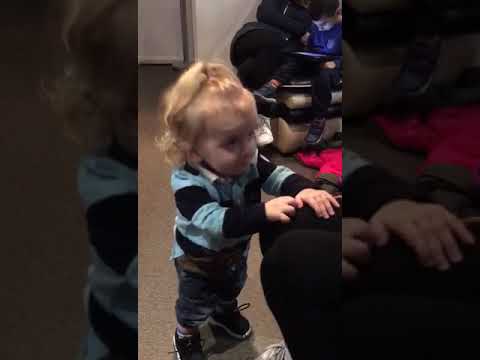 Baby singing and dancing