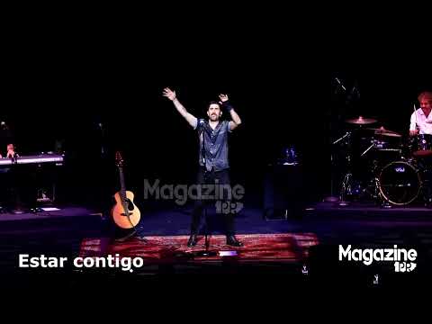 Alex Ubago en su concierto en Puerto Rico "Alex Ubago 20 años"