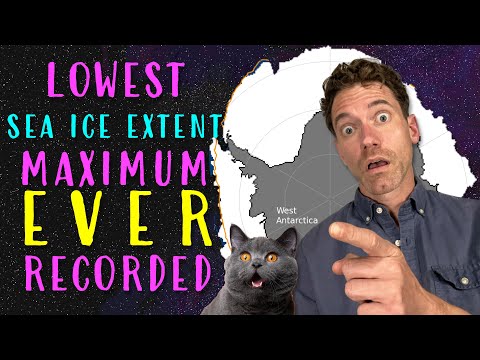 Lowest Antarctic Sea Ice Extent Maximum EVER recorded