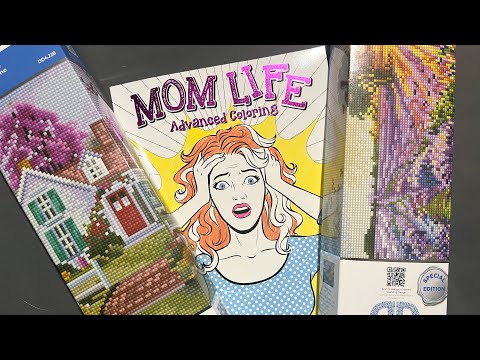 Diamond Painting + Coloring Haul | WALMART