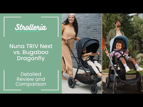 Nuna Triv Next vs. Bugaboo Dragonfly Stroller Comparison