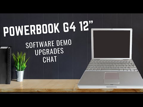 PowerBook G4 12" - Overview, software demo, and future plans!  //  Tech Vlog