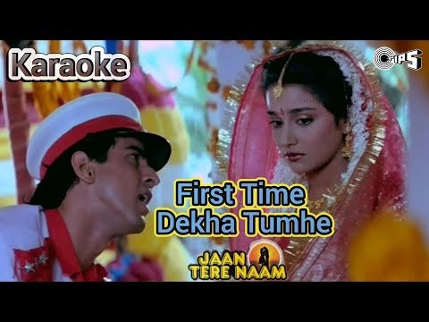 AKHA INDIA JANTA HAI ORIGINAL MASTERED KARAOKE WITH SCROLLING LYRICS JAAN TERE NAAM 1992 KUMAR SANU