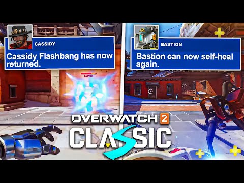 EVERY Hero Change in Overwatch CLASSIC!