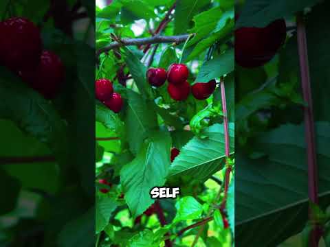 How to grow cherry 🍒 #garden