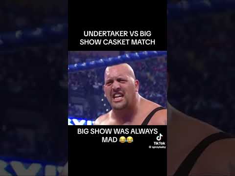 WHEN BIG SHOW VS UNDERTAKER CASKET MATCH  HAPPEN #short