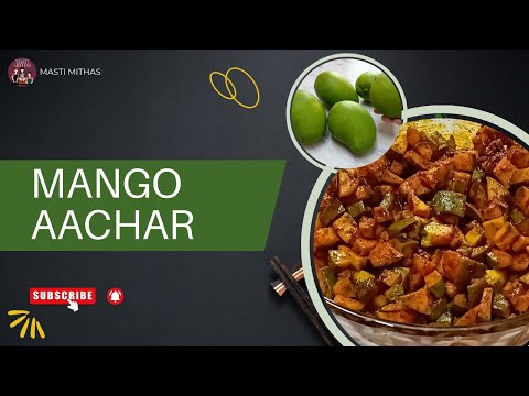 Mango Aachar using Bedekar Masala