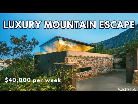 Touring a SECRET MANSION with Rainforest Vibes, Discover a Luxury SAOTA Holiday Rental in Cape Town!