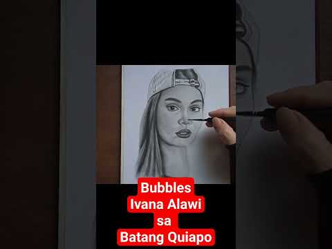 How to draw Bubbles, Ivana Alawi in Batang Quiapo #shorts