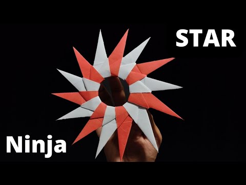 How To Make a Paper Ninja Star