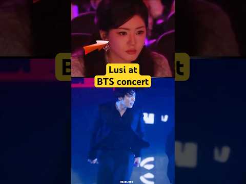 [FUN] Lusi at a BTS Concert (No2) #zhaolusi #chinesedrama #chineseactress #achowtv #jungkook #bts