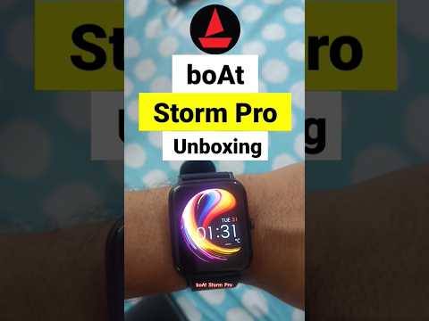 boAt Storm Pro Unboxing at just ₹1,299 #boat #shorts #viral