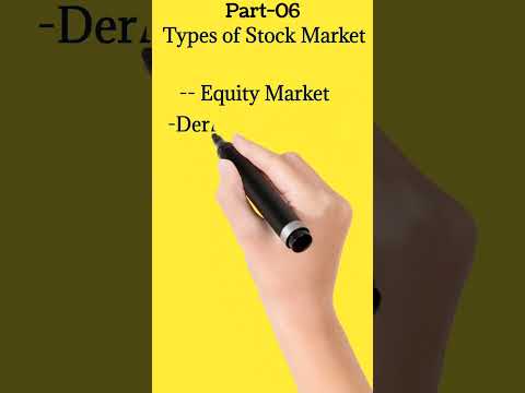 Types of stock market ||Learn stock market by daily shorts || part 06 #shorts