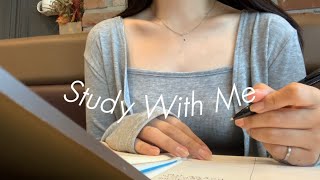 【Study with me】50min,何歳になっても勉強する習慣を,社会人,같이 공부해요🌀스터디윗미