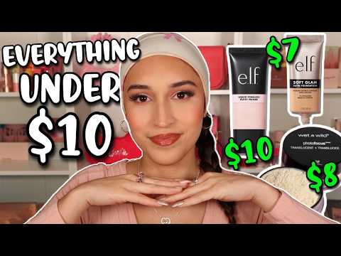 Full Face Of Drugstore Makeup! All Under $10!