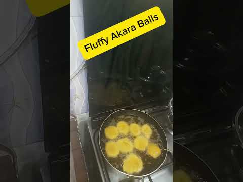 Fluffy Akara ball, (beans balls) come taste this Akara with me my lovelies. #food #100shorts2024